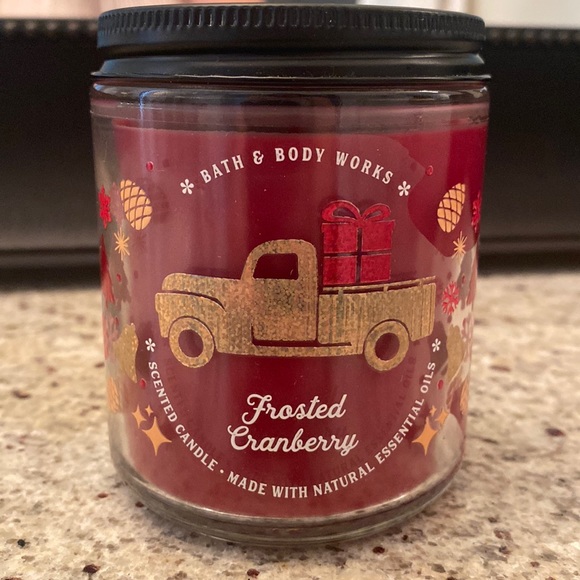 Bath & Body Works Other Bath Body Works Frosted Cranberry Candle
